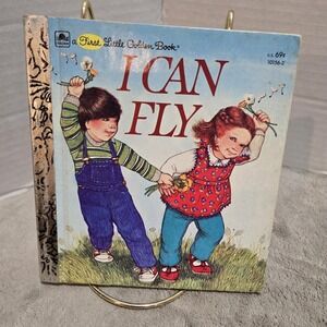 First Little Golden Book, I Can Fly, Ruth Krauss, 1981, Jan Brett Illustrator‎